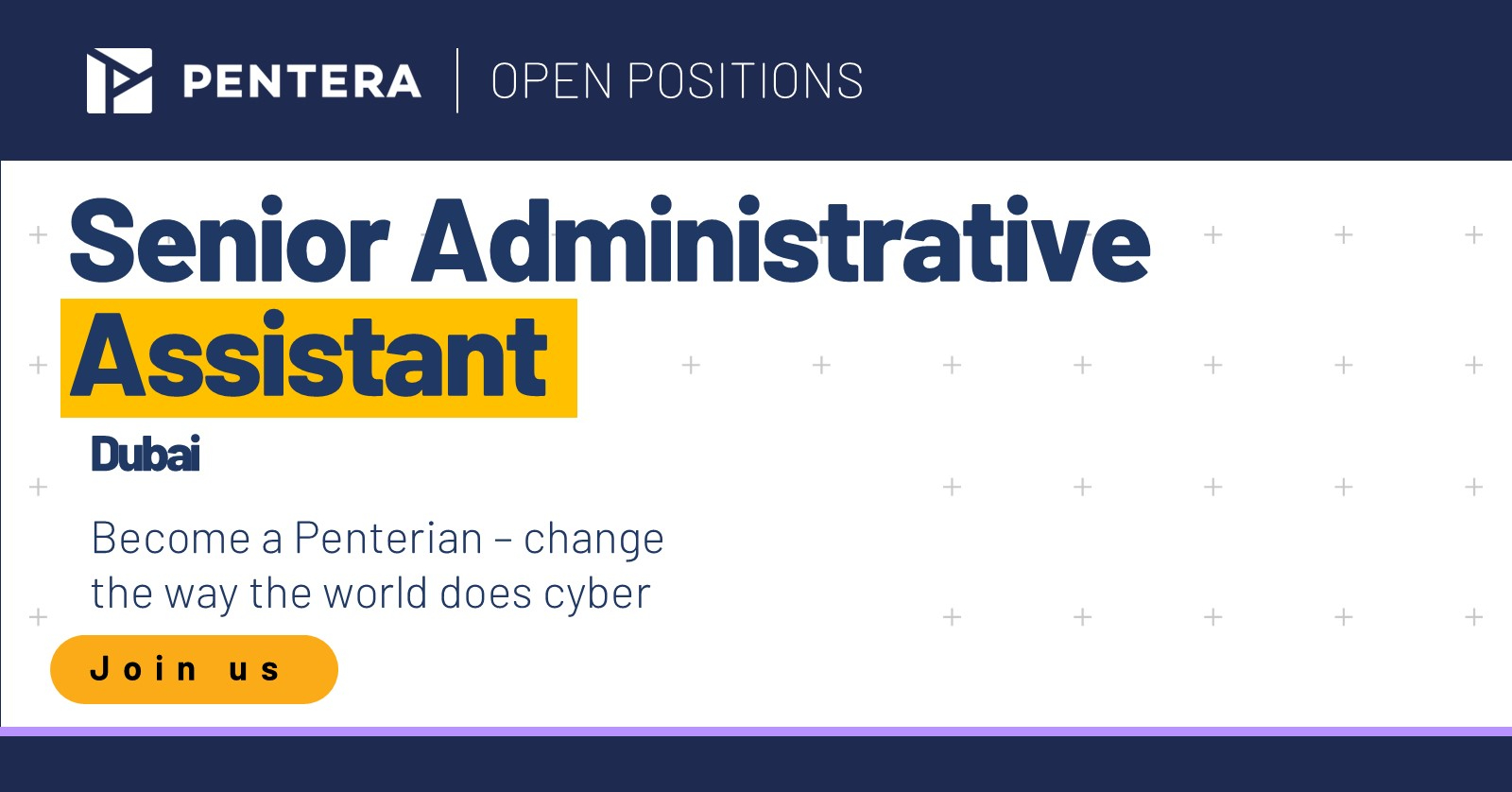 Job opportunity Senior Administrative Assistant Dubai HQ