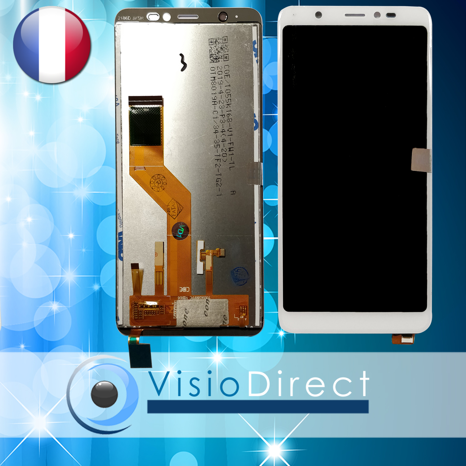 Ecran complet Vitre tactile + LCD pour téléphone portable