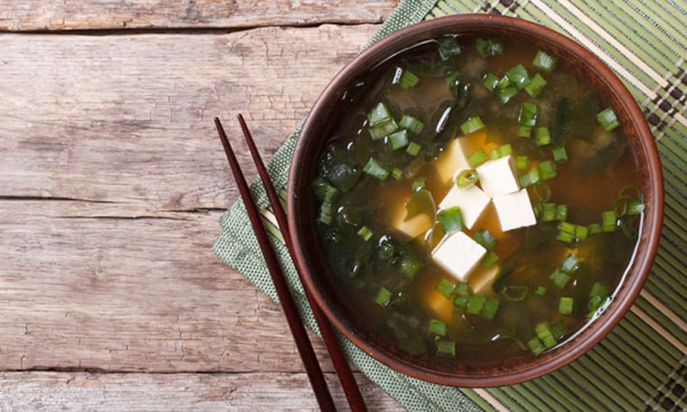 Sopa de miso. Receta •
