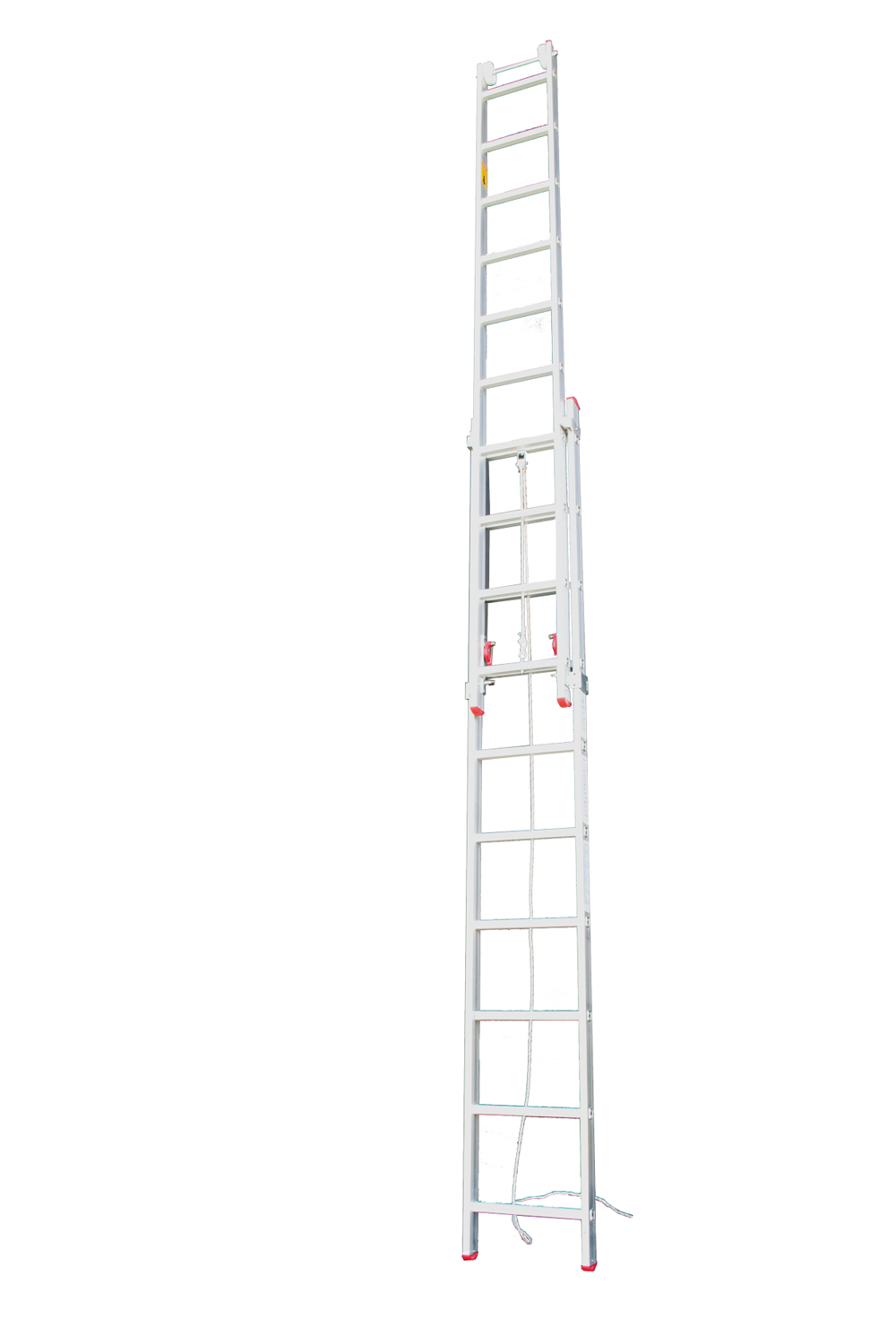 DOUBLE PART ROPE & PULLEY OPERATED LADDERS