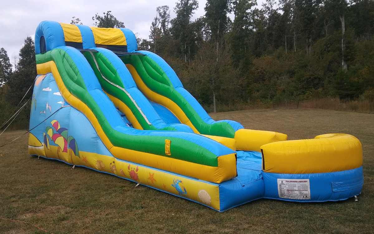 15' Laguna Theme Water Slide Rental