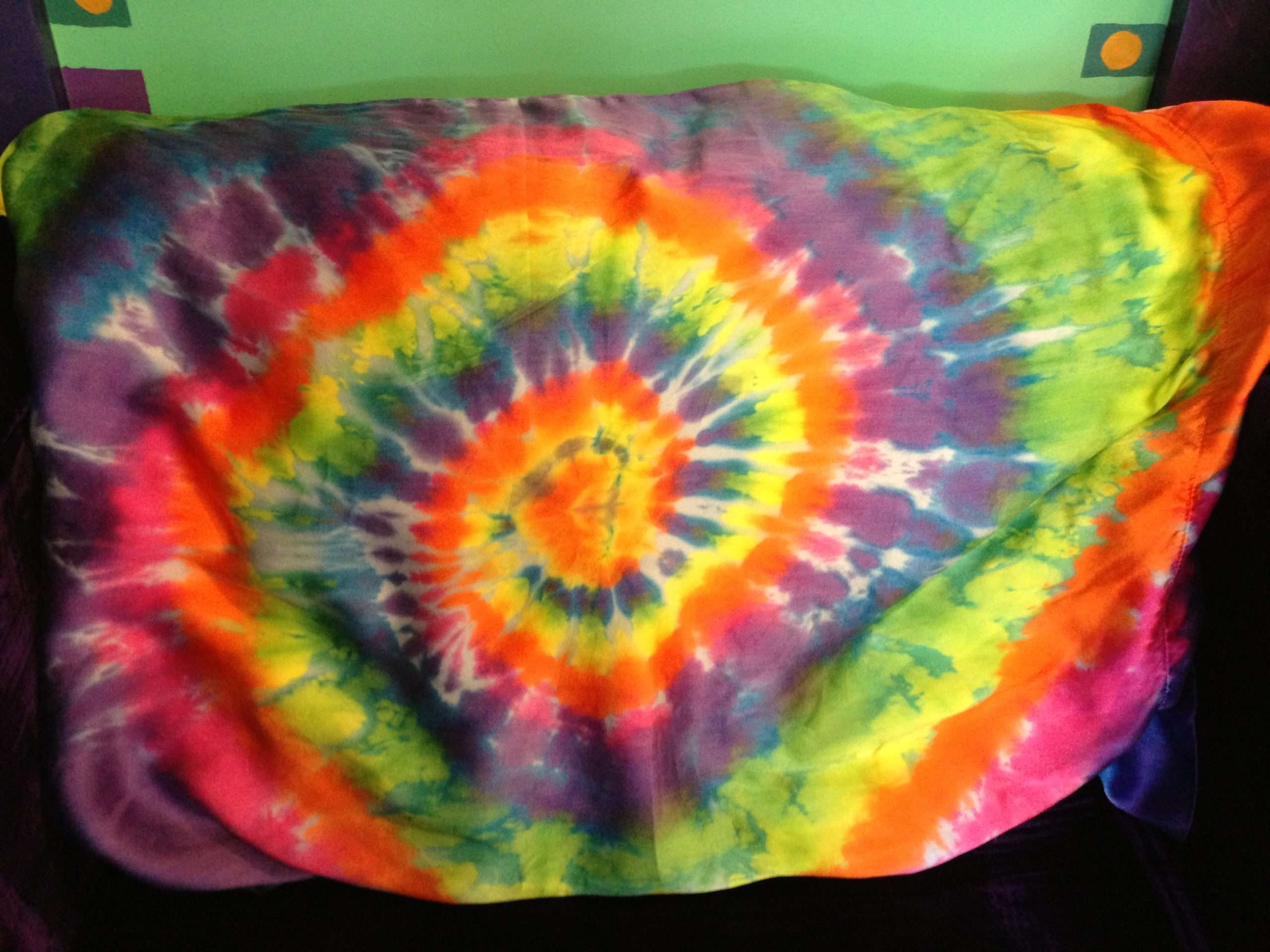 Tie Dye Pillowcases A Brighter World