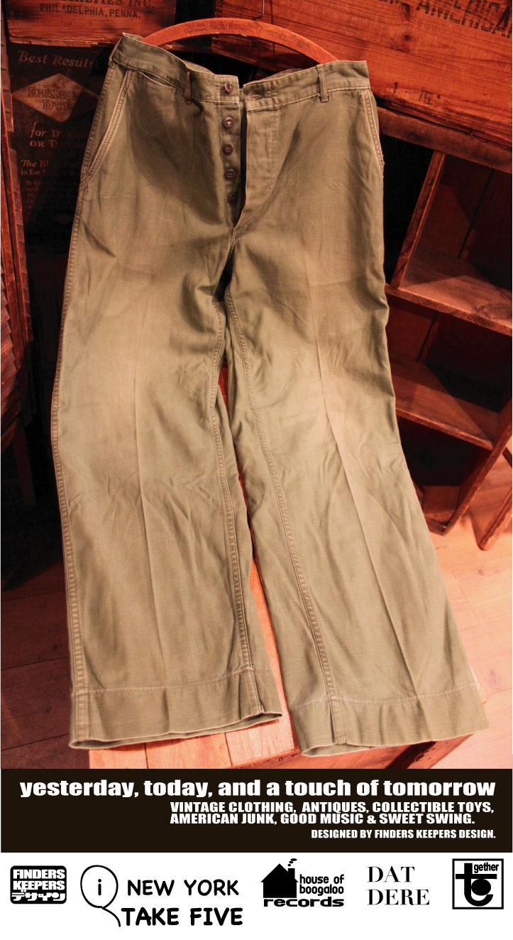 USMC P58 VINTAGE UTILITY PANTS COME TOGETHER