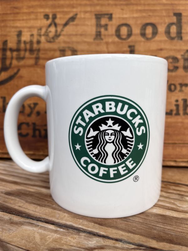STARBUCKS COFFEE "MADE IN USA" OLD"COFFEE" SIREN" LOGO MUG COME TOGETHER