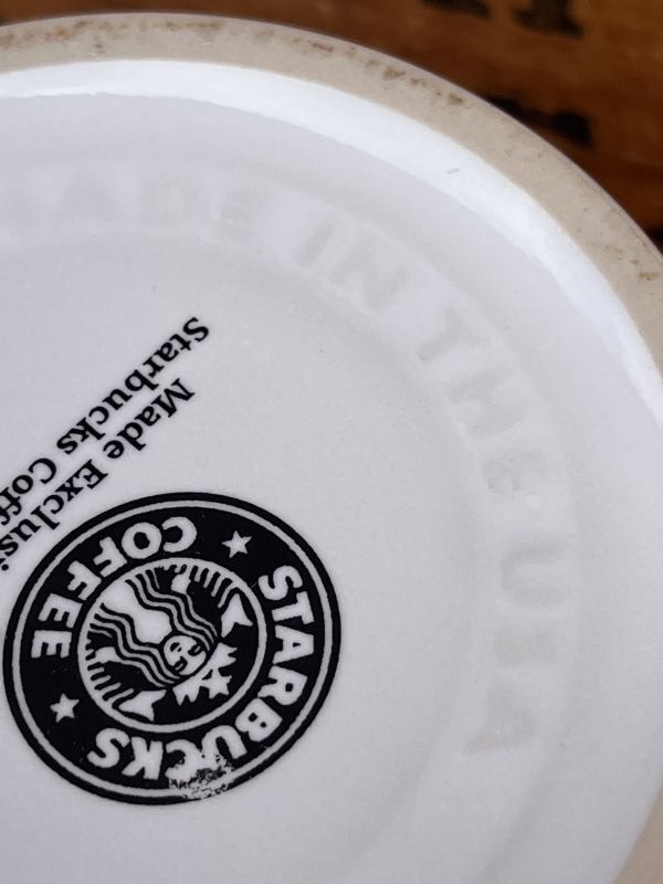 STARBUCKS COFFEE "MADE IN USA" OLD"COFFEE" SIREN" LOGO MUG COME TOGETHER