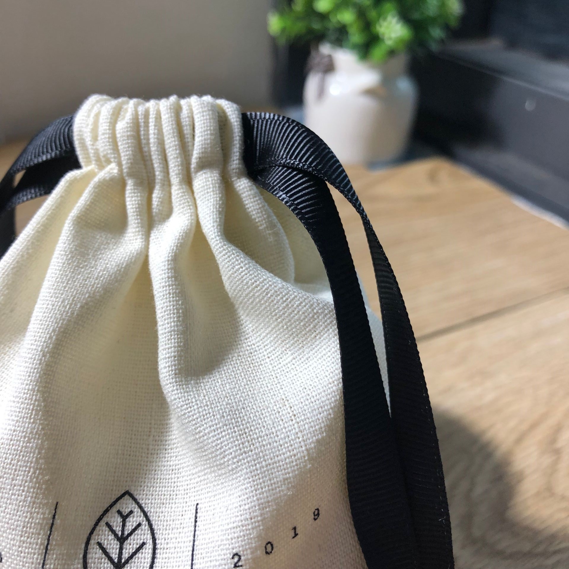 Printed Cotton Drawstring Bags Comet Packaging
