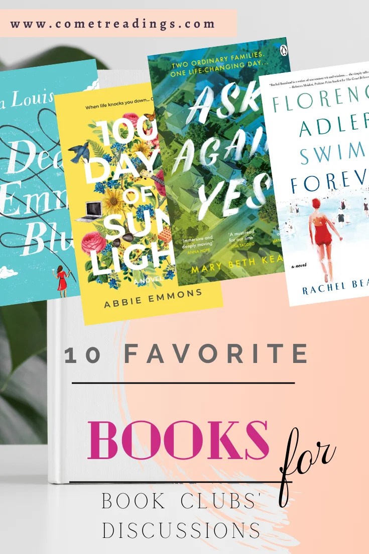 10 Best Book Club Books For Summer 2020 Comet Readings