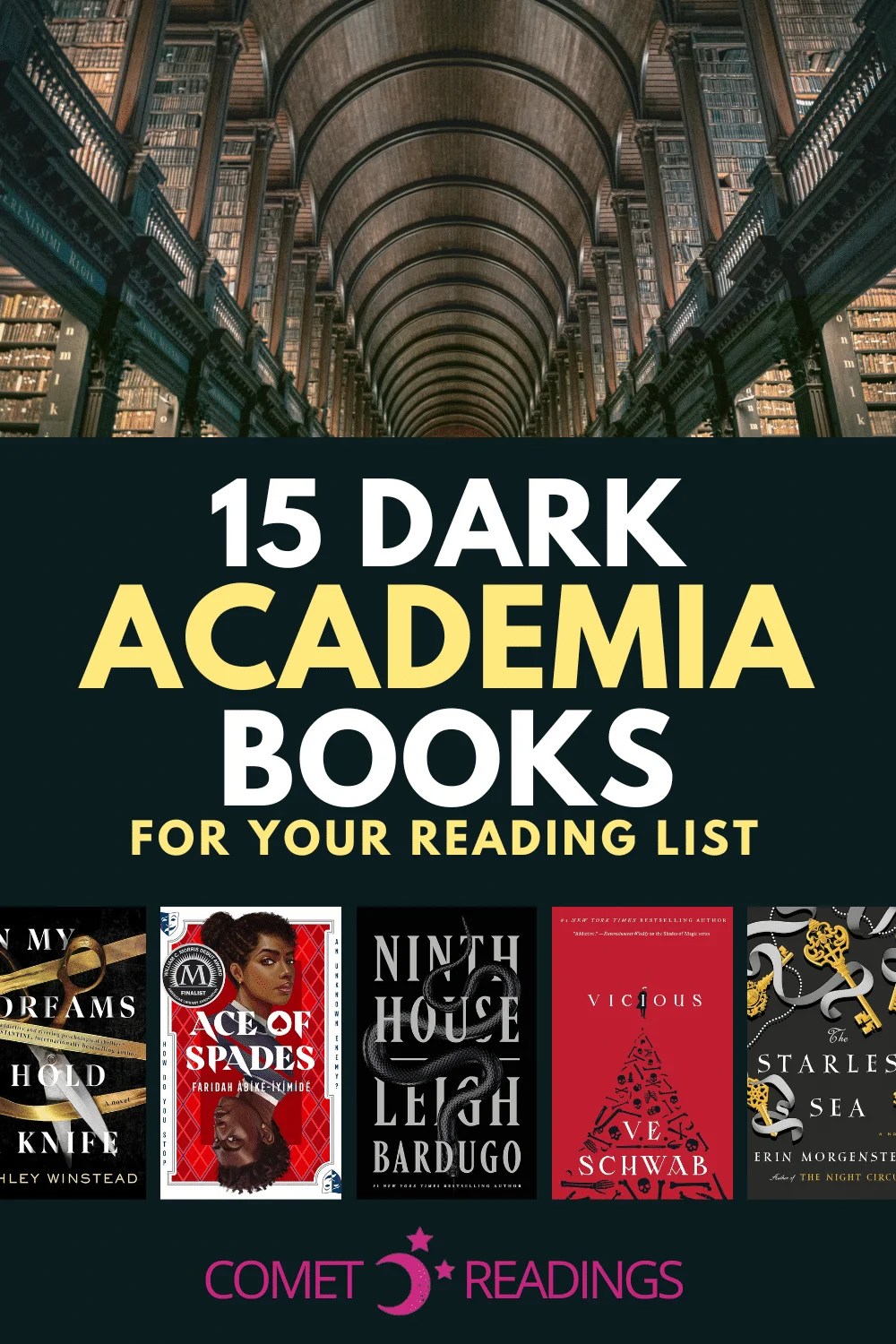 MustRead Dark Academia Books To Read This Fall Comet Readings