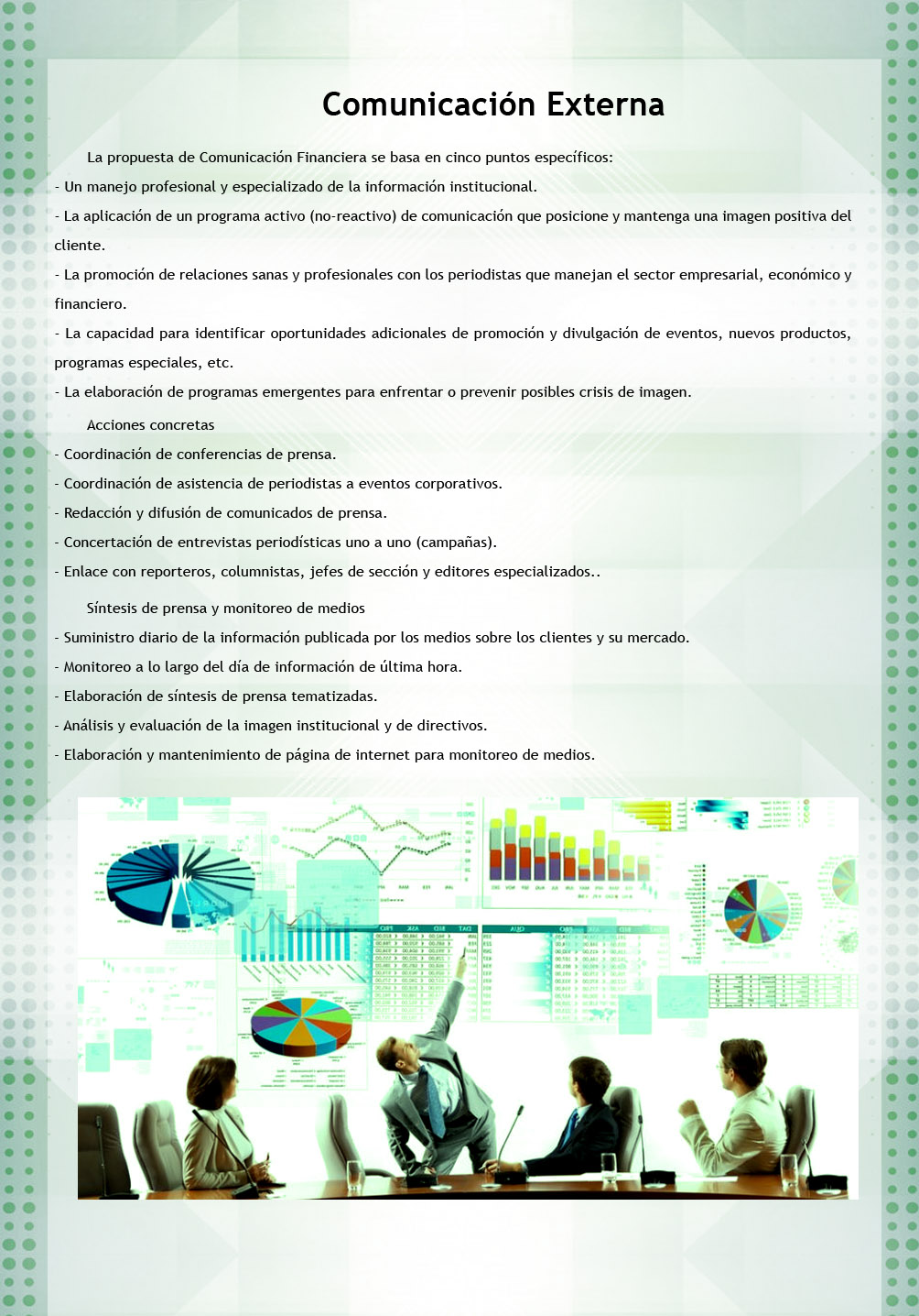 Comunicación Externa