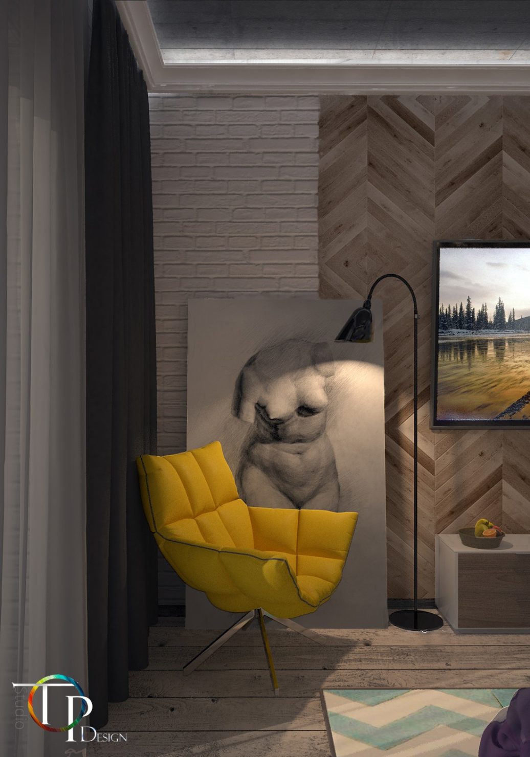 Девушкина спальня By Top Design Studio