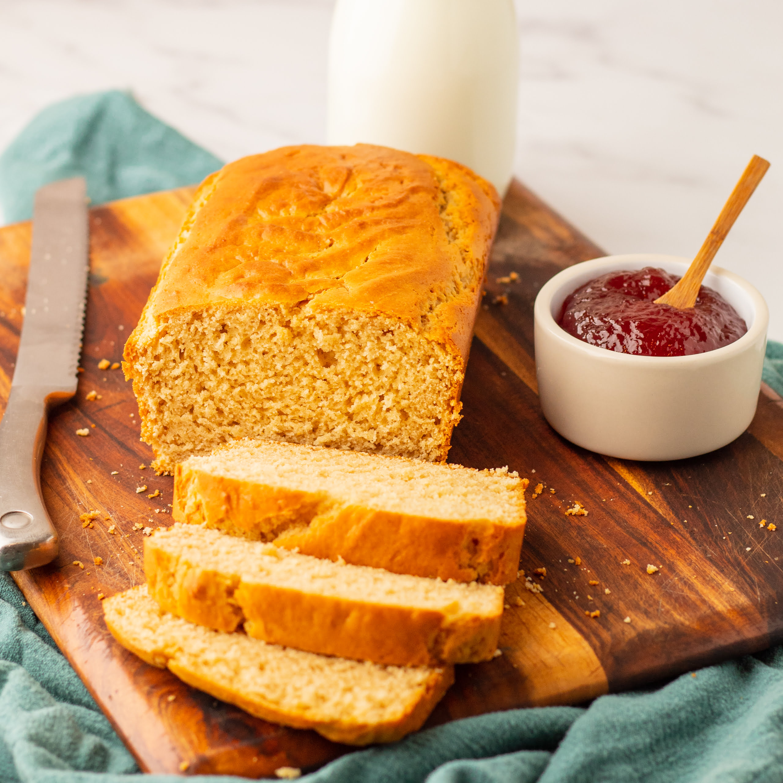 Peanut Butter Bread (Easy Recipe!) Comfortable Food