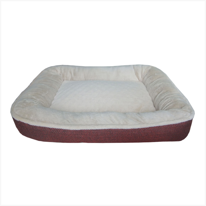 “Hemp Fabric” Orthopedic Bolster Bed Comfortable Pet Inc.