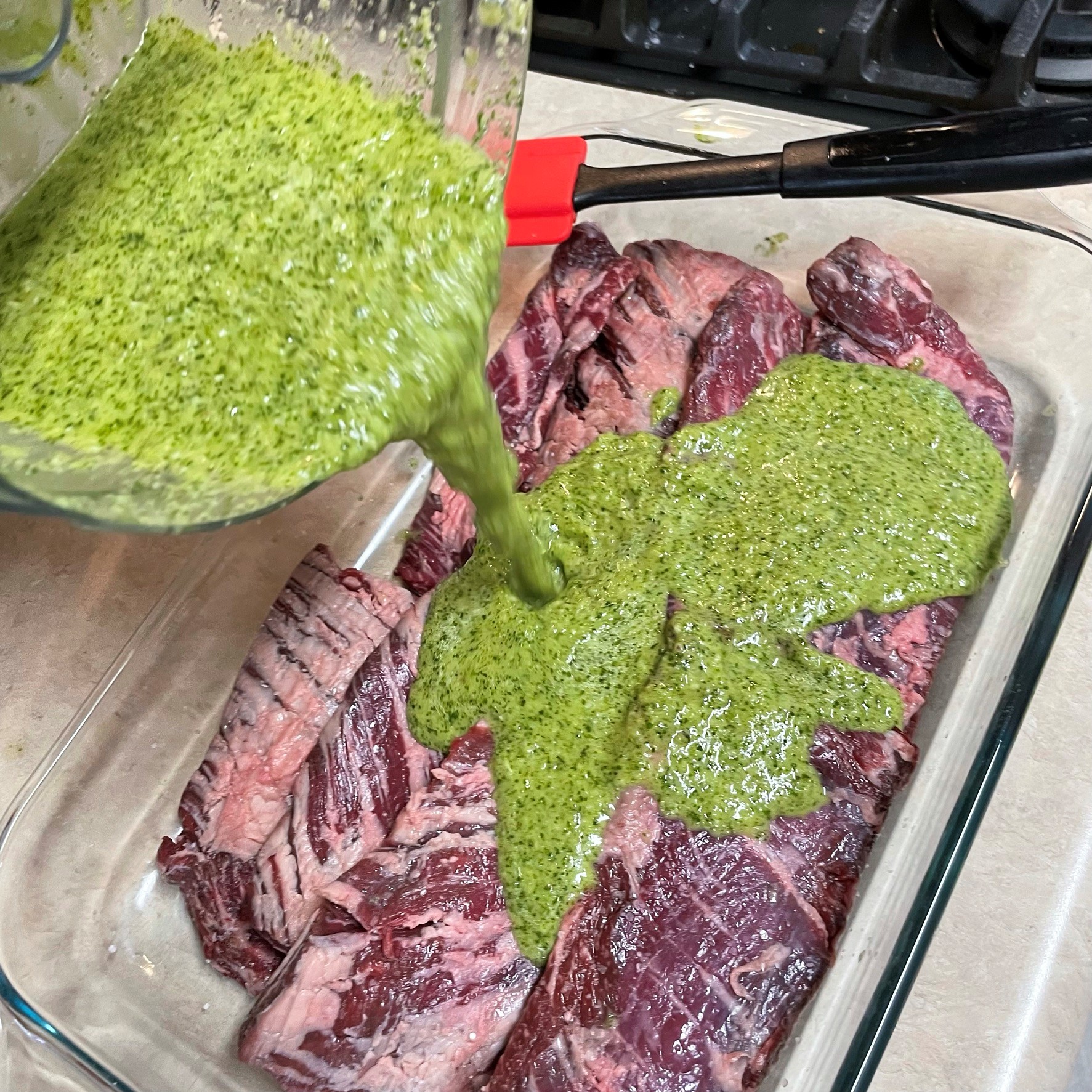 Cilantromarinated Skirt Steak Comfort du Jour