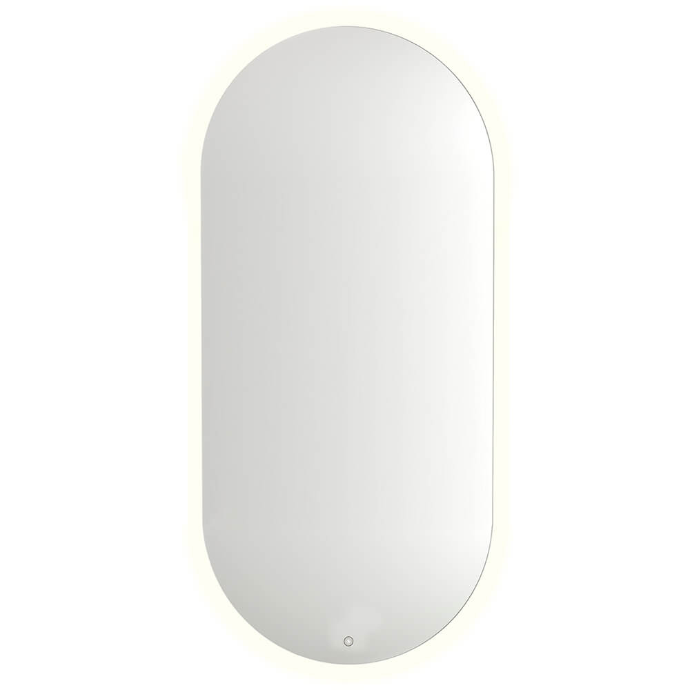 Oval LED Salon Mirror Comfortel Salon Furniture UK