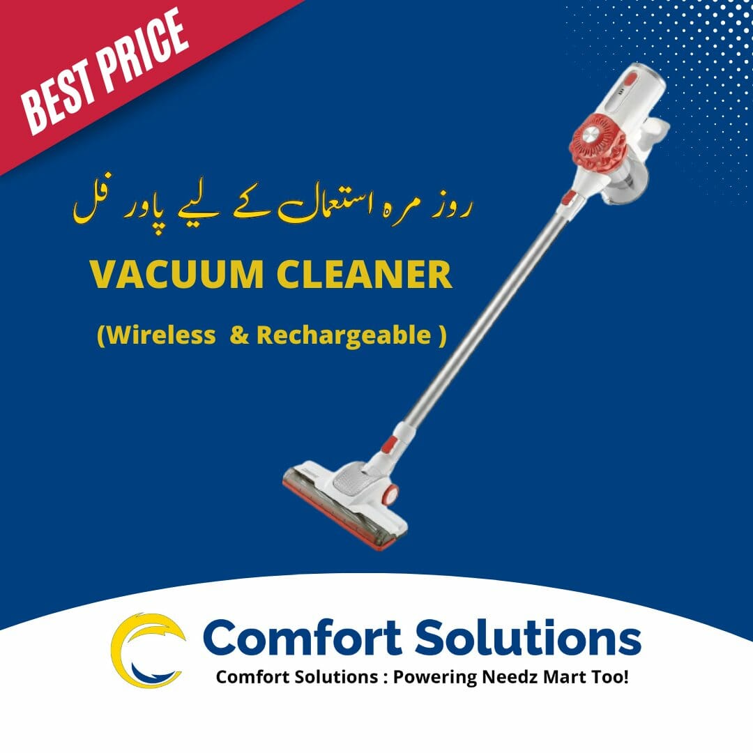Zanussi Cordless 3in1 HEPA Vacuum Cleaner for All Floors Comfort