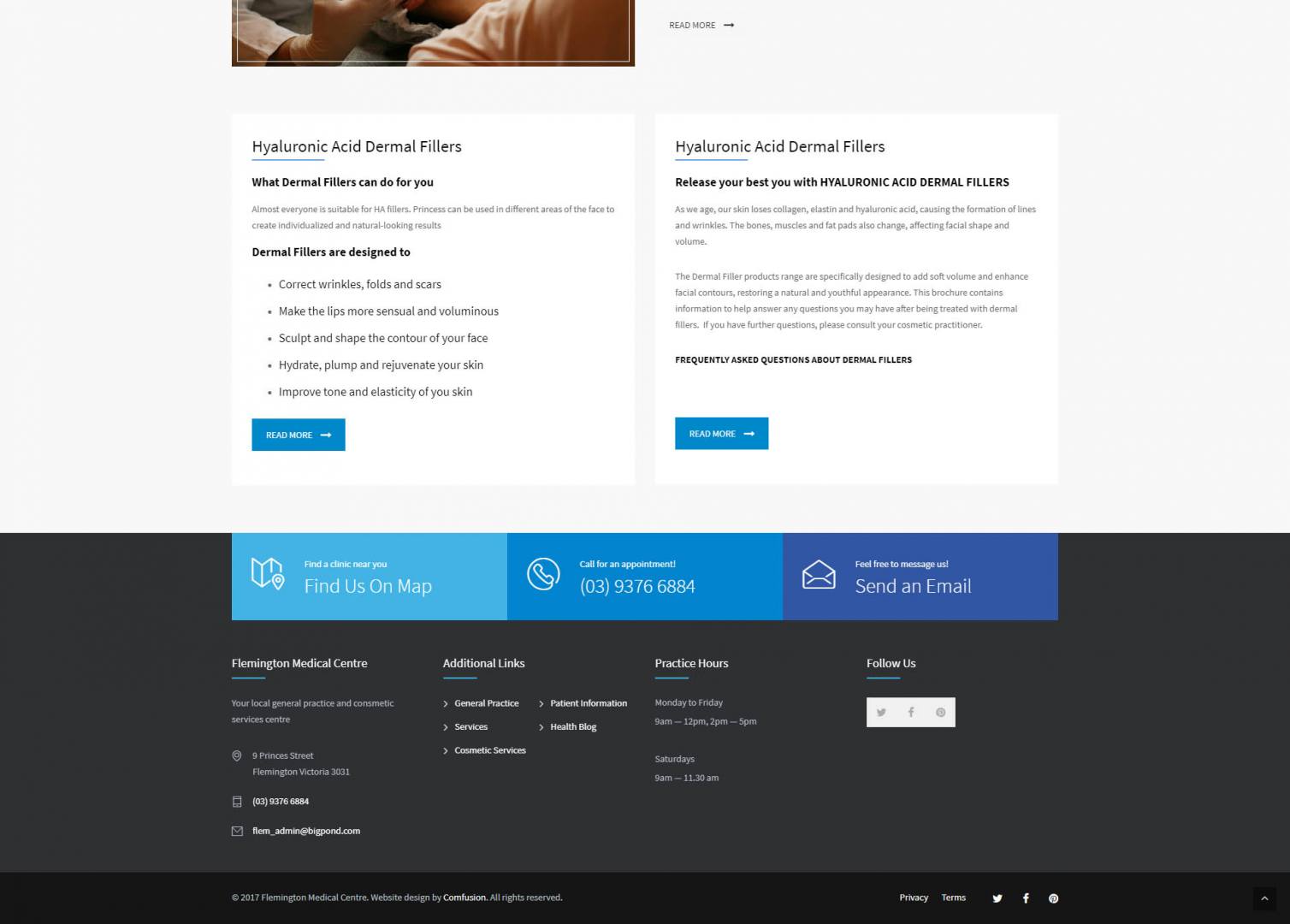 Flemington Medical COMFUSION  Development