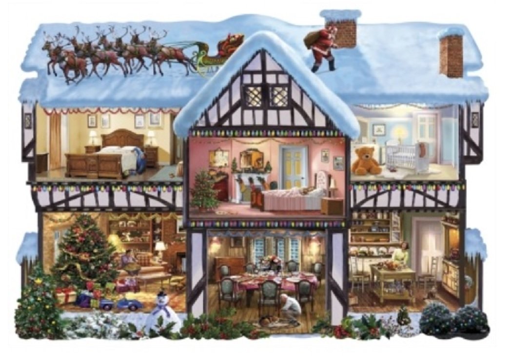Christmas Shaped Jigsaw Puzzles Perfect for the 2017 Holiday Season