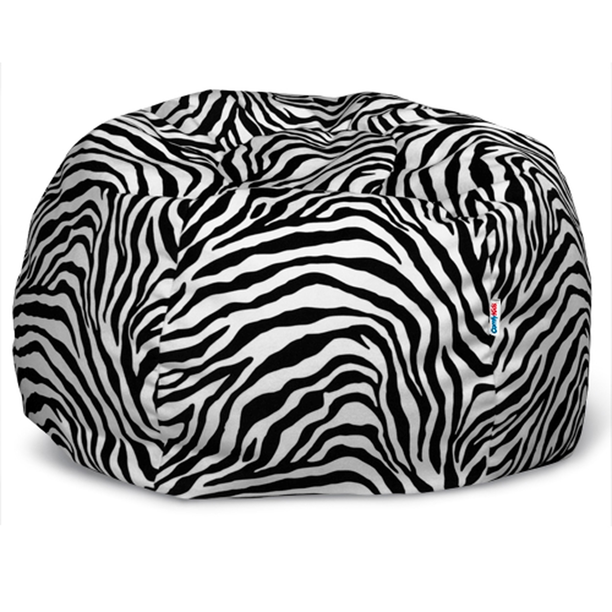 Comfy Kids® Teen Bean Bag Zebra Comfy Kids