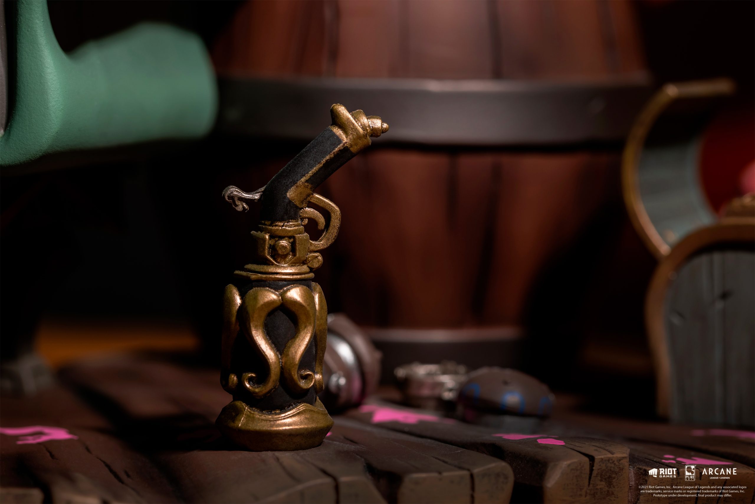 Arcane Powder and Vi Statue 1/6 Scale Comic Concepts