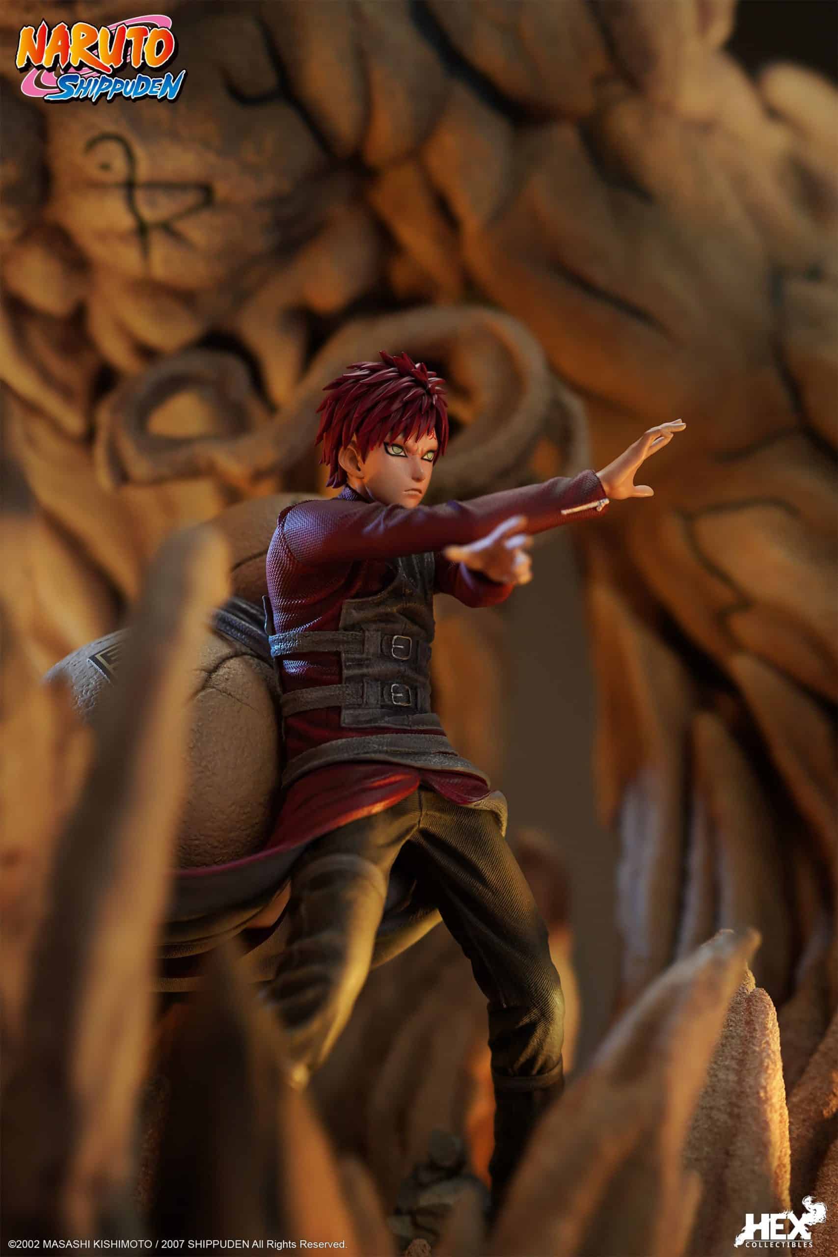 HEX Naruto Shippuden Gaara of The Sand Statue Comic Concepts
