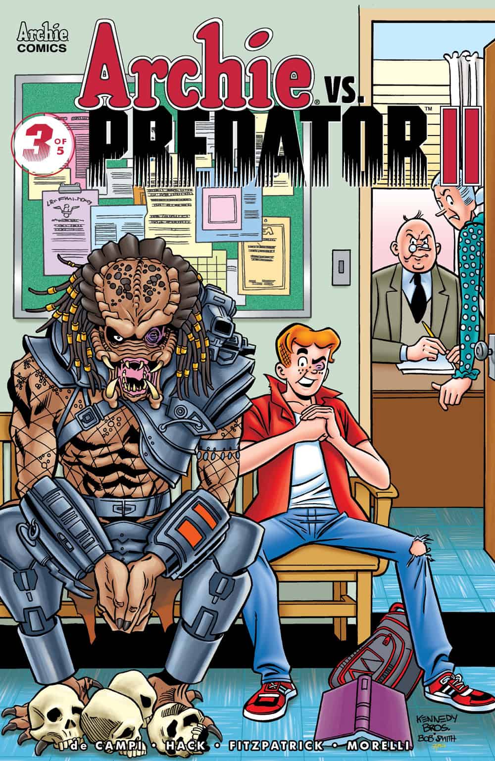 NEWS WATCH Preview Archie Comics ARCHIE VS. PREDATOR 2 3 Comic Watch
