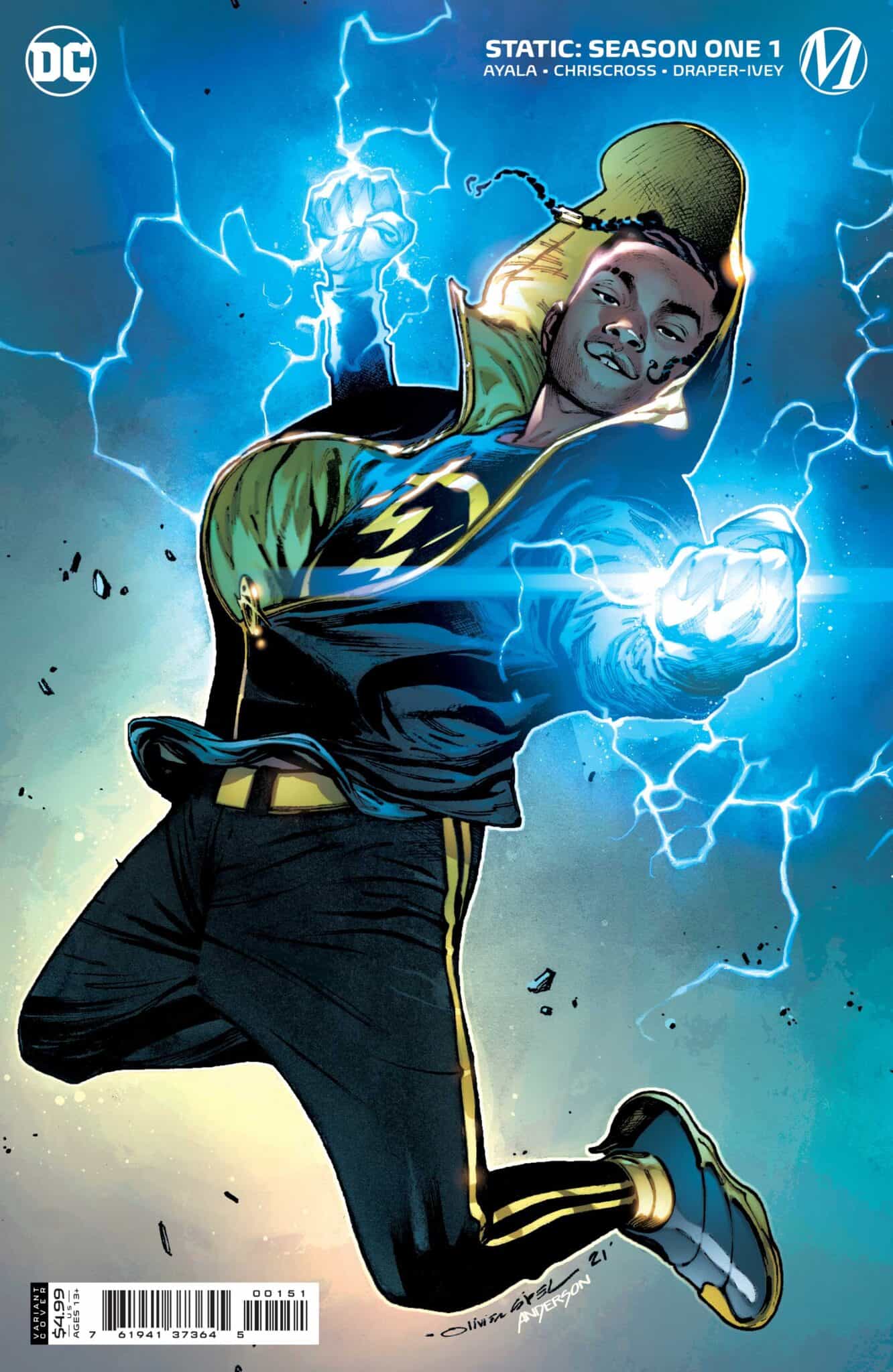SNEAK PEEK Preview of DC Comics' Static Season 1 1, On Sale 6/15