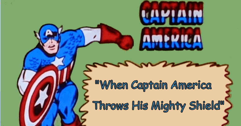 When Captain America Throws His Mighty Shield Comic Watch