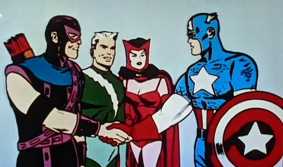 When Captain America Throws His Mighty Shield Comic Watch