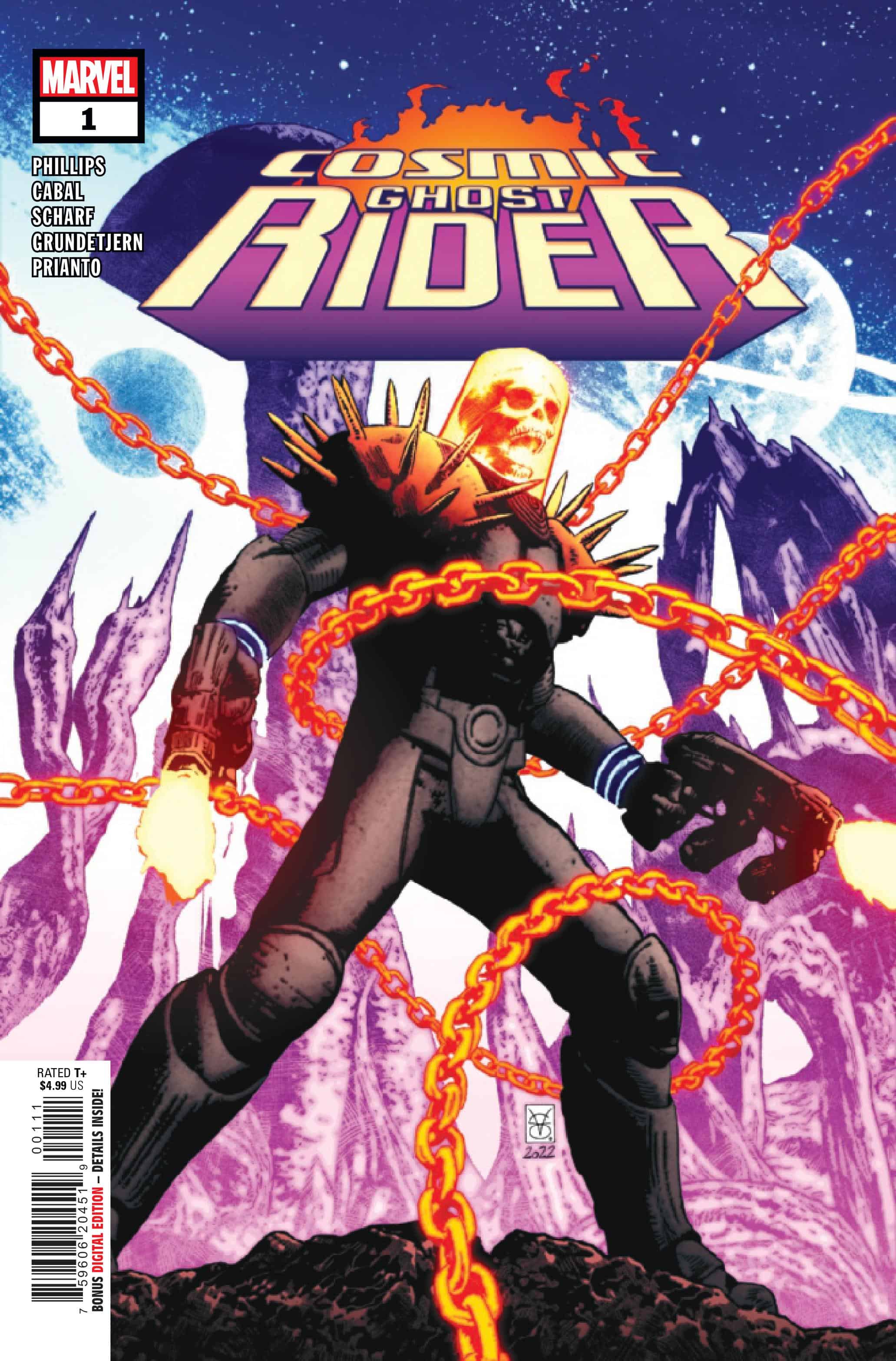 Cosmic Ghost Rider 1 Frank Castle Returns As The Cosmic Spirit Of