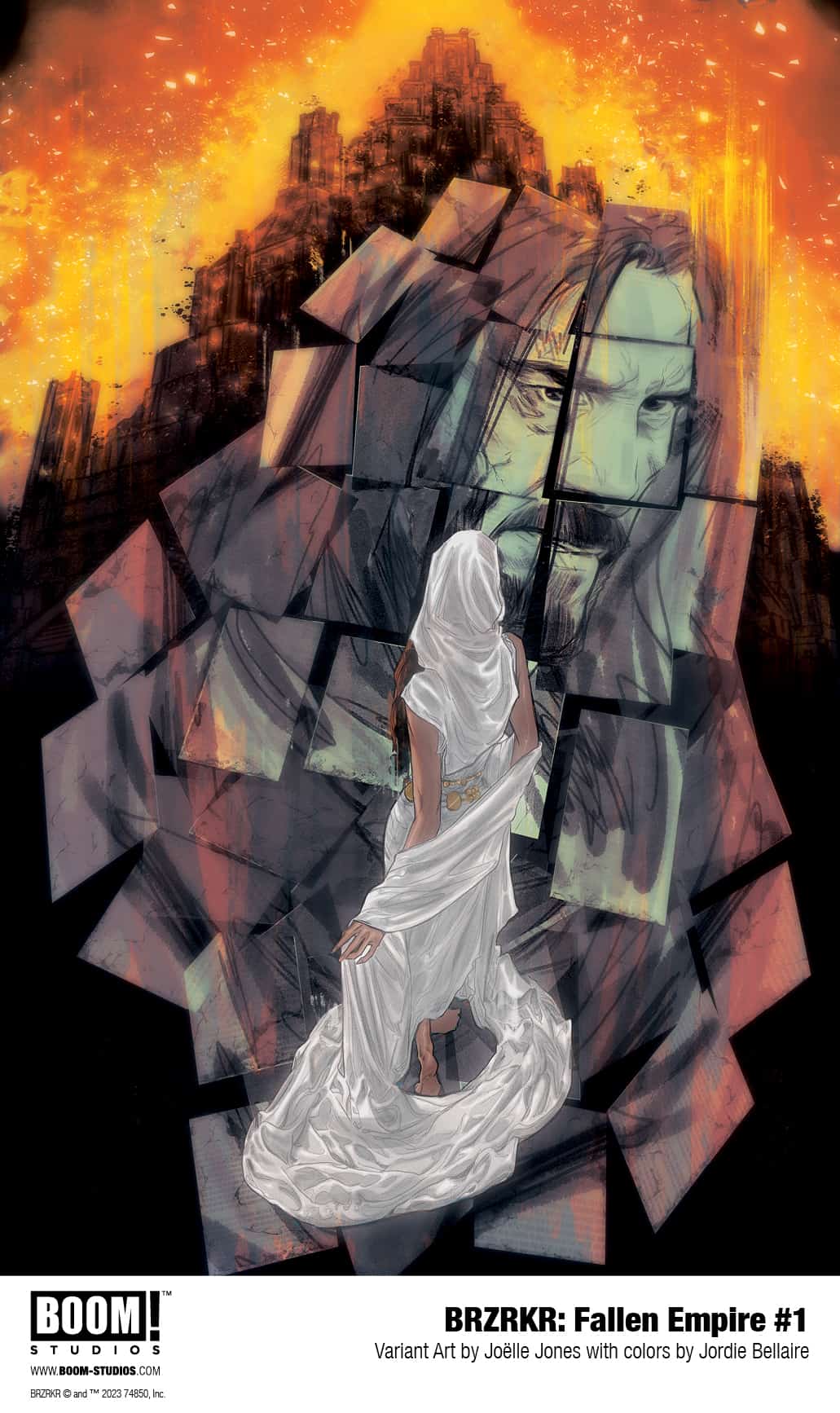 Empires Will Fall in the First Look at New OneShot BRZRKR FALLEN