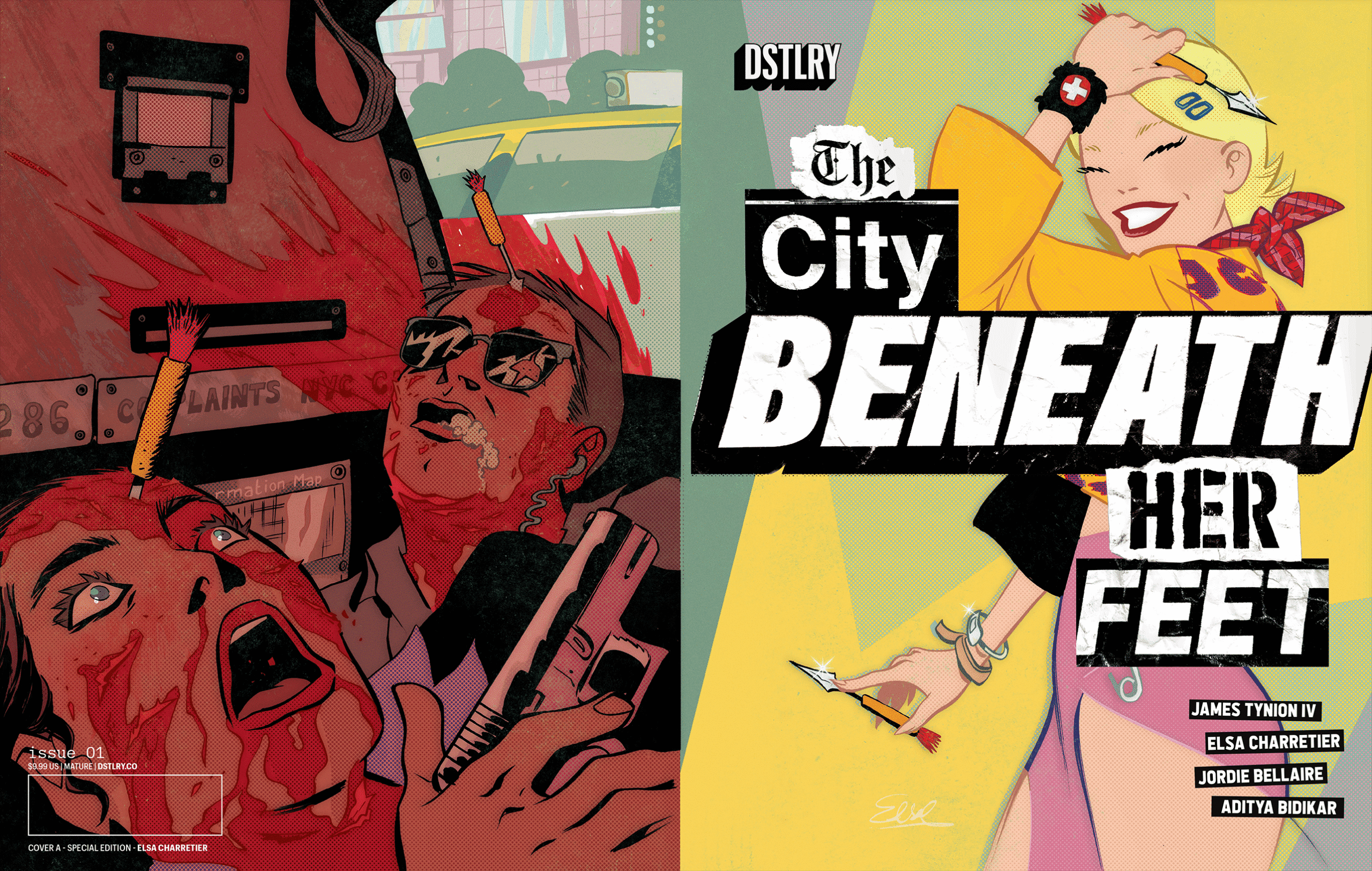 DSTLRY’S THE CITY BENEATH HER FEET 1 by James Tynion IV & Elsa