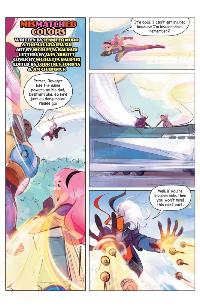 DC Comics Preview Primer Clashing Colors 2 Comic Book Club
