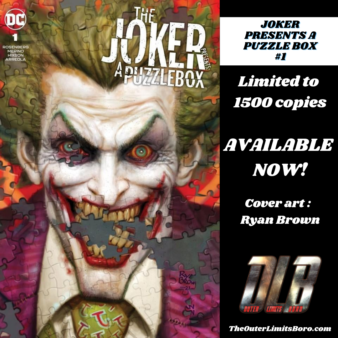 Department of Truth 10 Jim Morrison & Joker Puzzle Box from The Outer