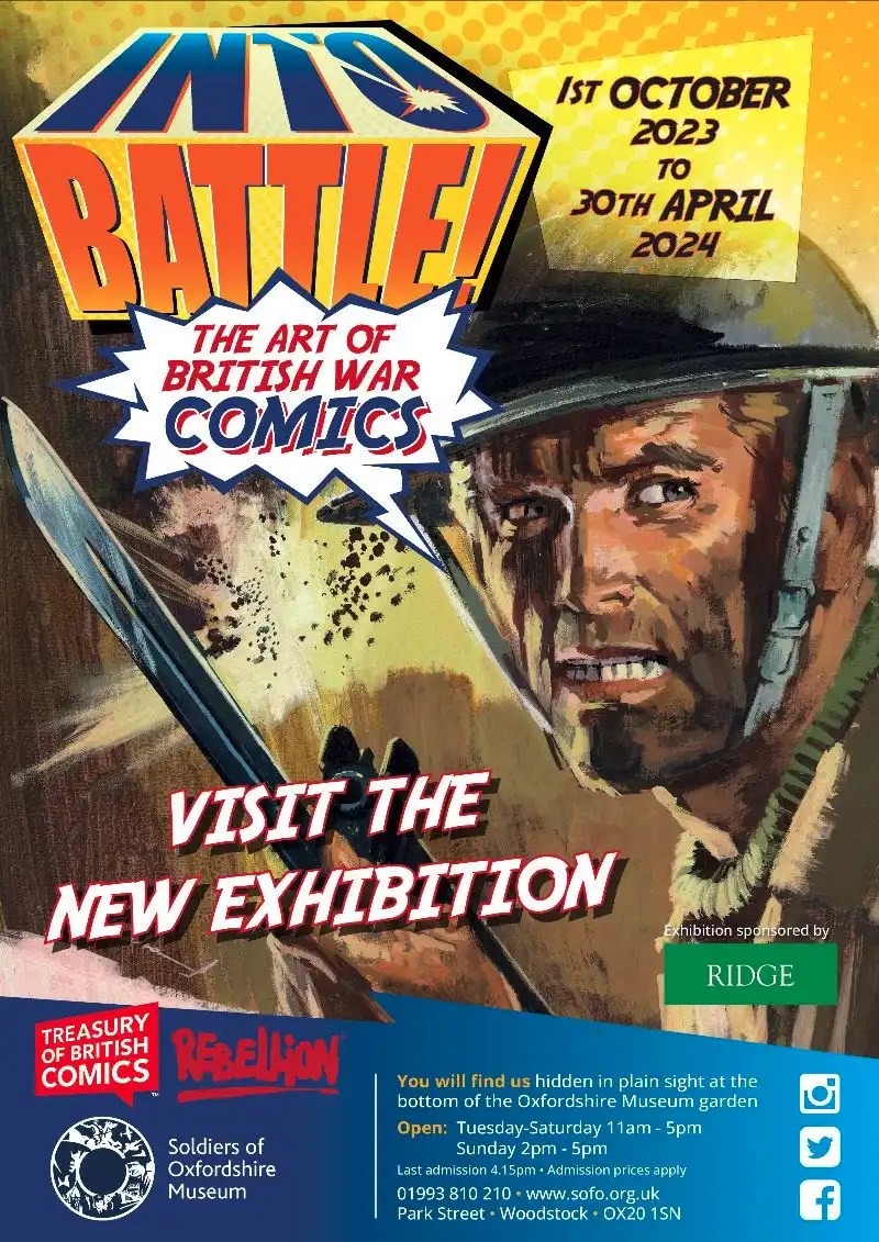 New exhibition to showcase the best of British war comics ComicBuzz