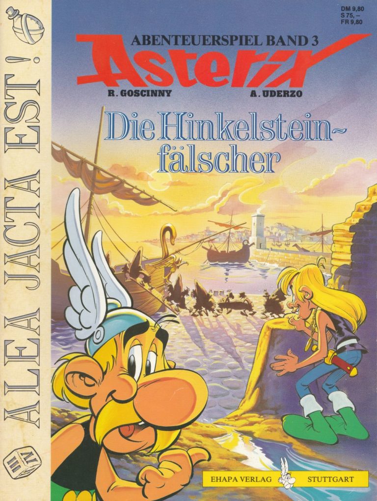 Verspielt und innovativ Die AsterixSpielbuchserie „Alea Iacta Est