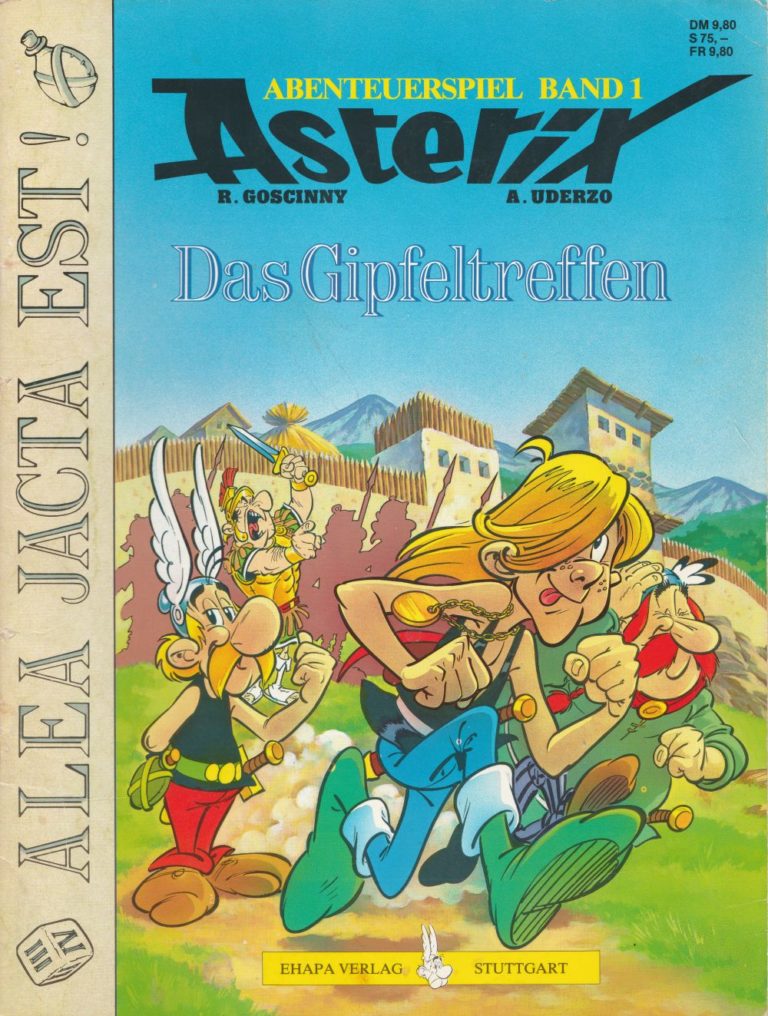 Verspielt und innovativ Die AsterixSpielbuchserie „Alea Iacta Est