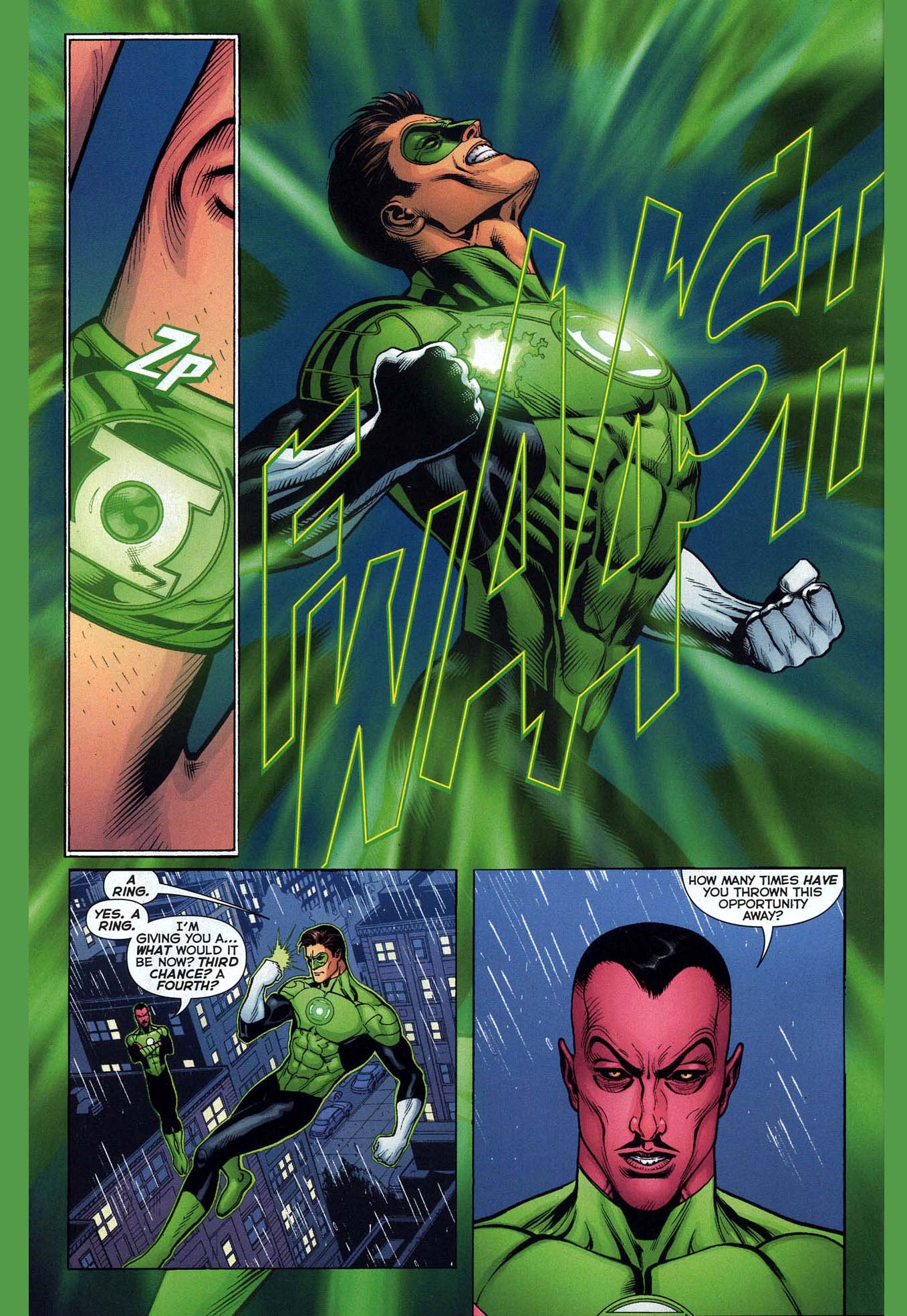 Sinestro Constructs A Green Lantern Ring Comicnewbies