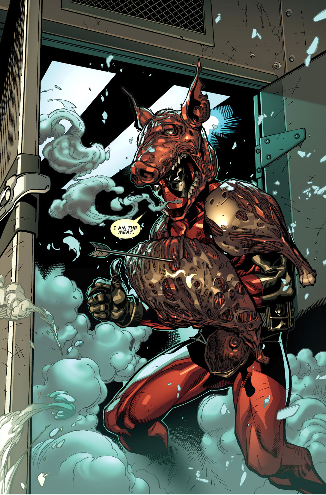 Doctor Venom 9 Images Deadpool Dons The Meat Armor
