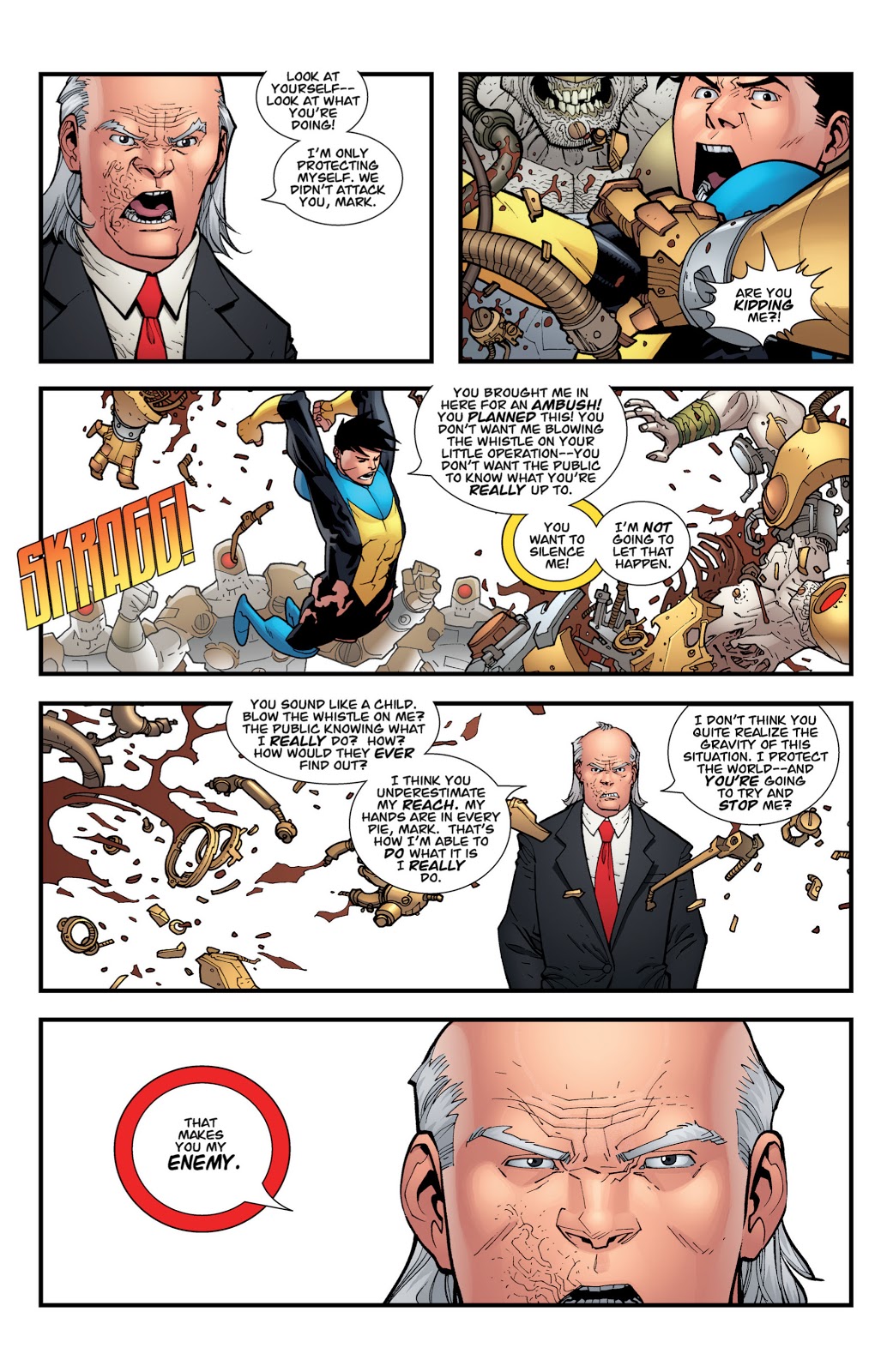 Cecil Stedman’s Contingency Plan Against Invincible Comicnewbies