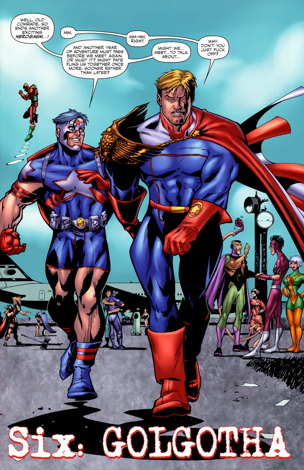 Homelander And Soldier Boy Comicnewbies