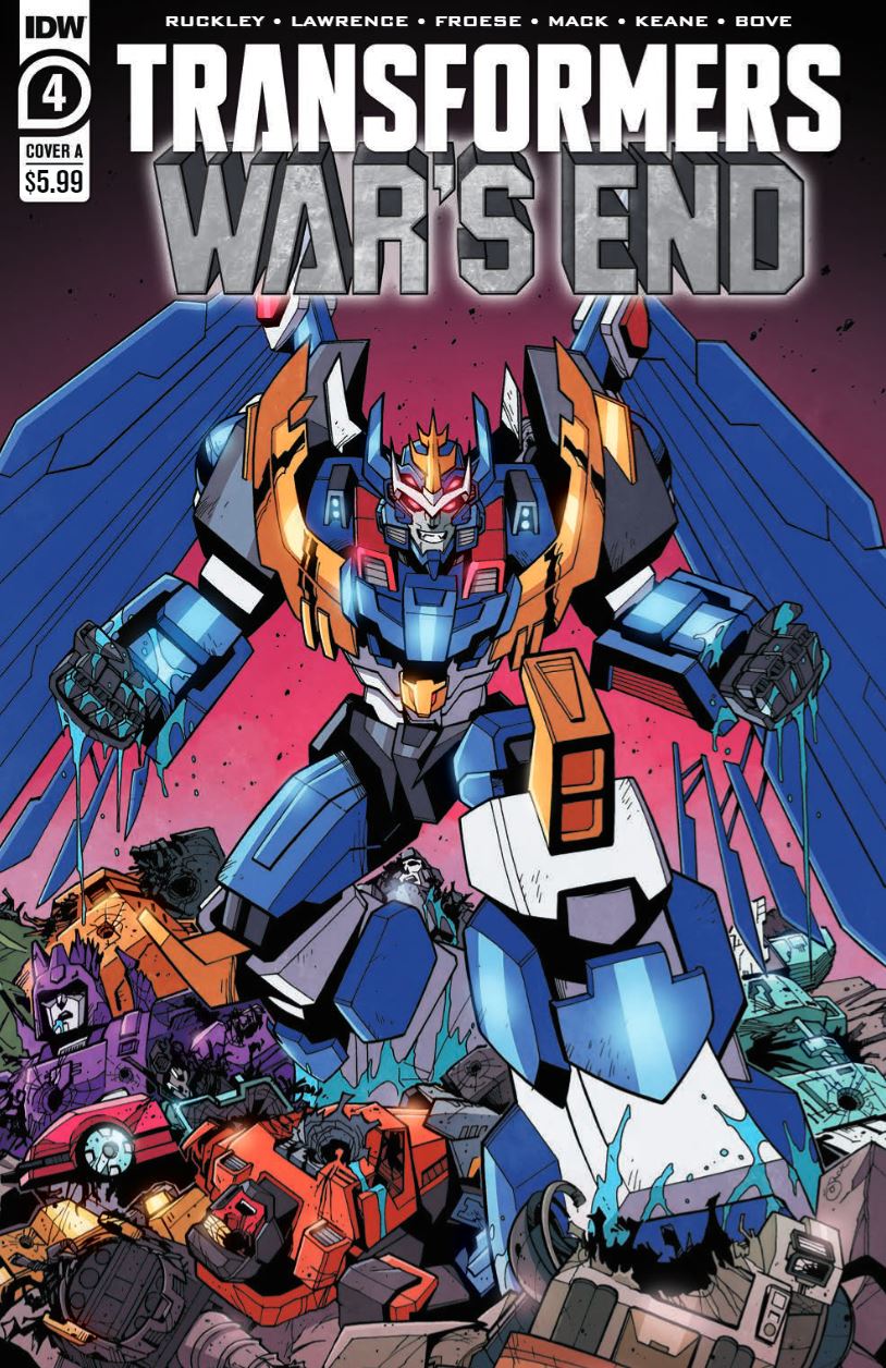 Preview It’s The End Of The Line In ‘Transformers War’s End’ 4 COMICON