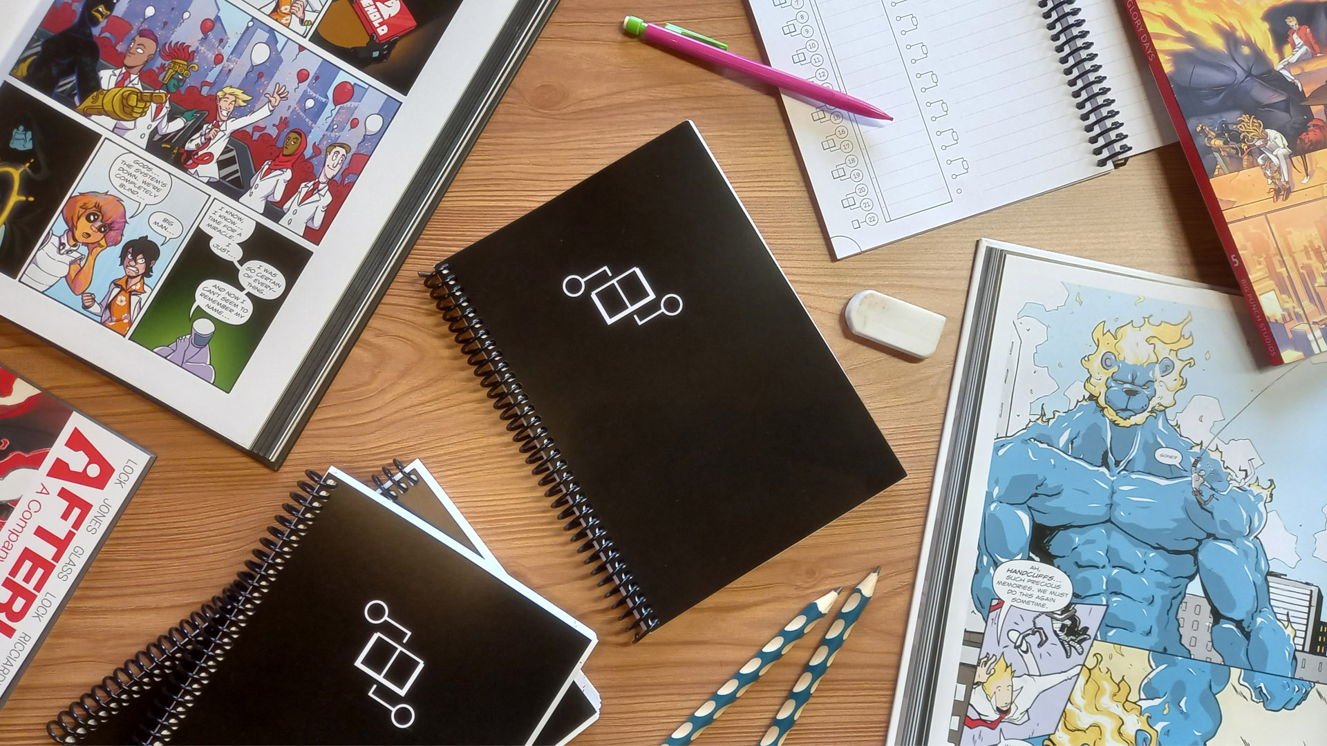 Kickstarting Comics ‘The Comic Writer’s Journal’ Jon Lock’s Tool To