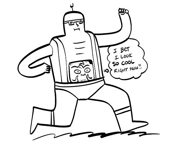 Krang Teenage Mutant Ninja Turtles Coloring Pages Sketch Coloring Page