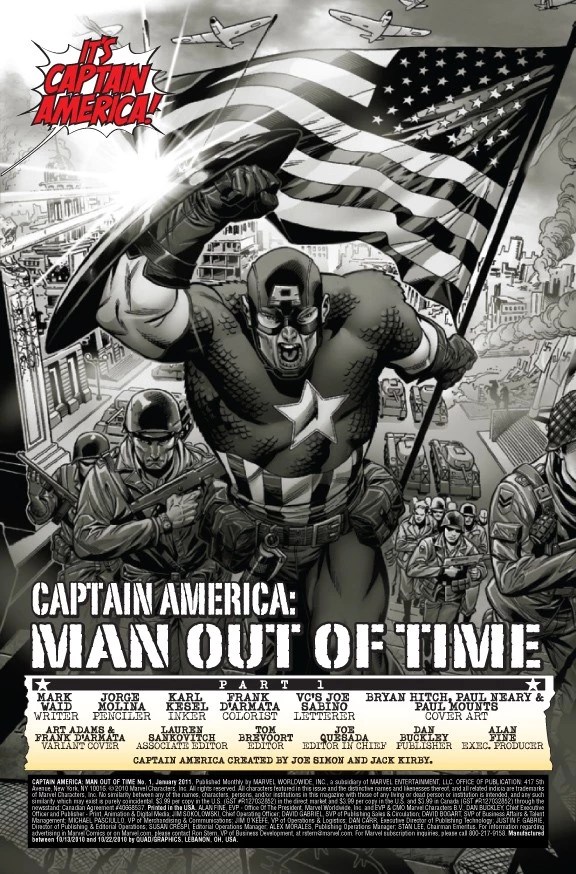 Mark Waid’s ‘Captain America Man Out of Time’ is a Modern Classic [Review]