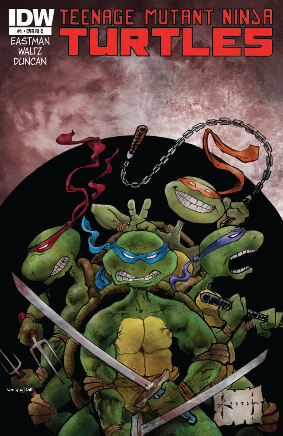 IDW’s ‘Teenage Mutant Ninja Turtles’ 1 Leaps Right Into