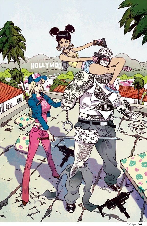 Felipe Smith’s ‘Freelancers’ Goes BOOM! With Covers by
