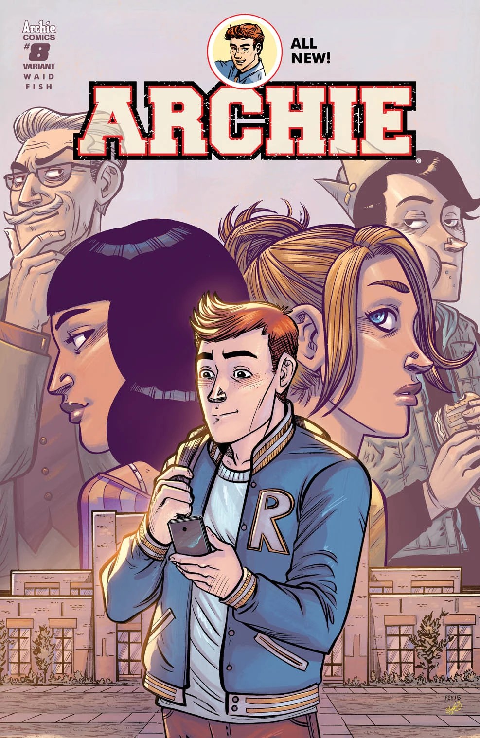 Vote Hiram Lodge For Mayor In Waid & Fish's 'Archie' 8