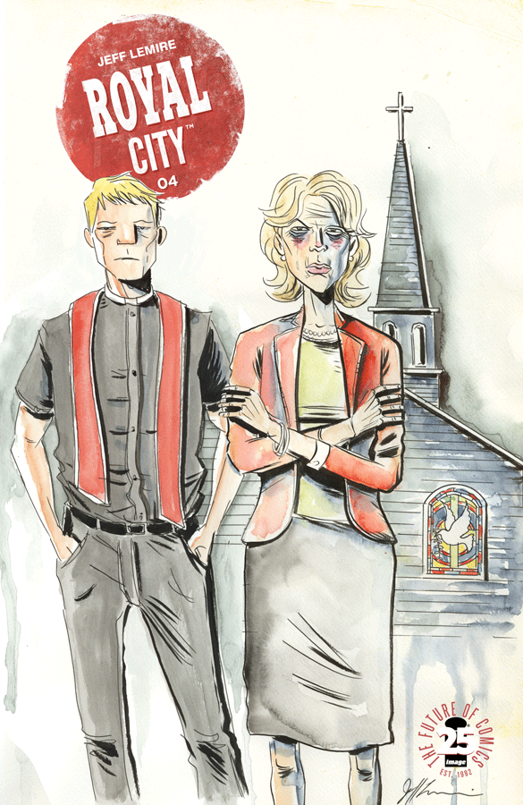 ROYAL CITY 4 di Jeff Lemire. comics country