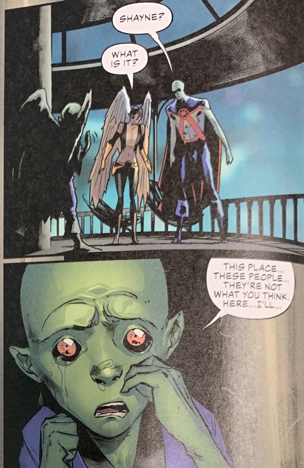 Quick Spoilers Justice League 20, Future Justice League
