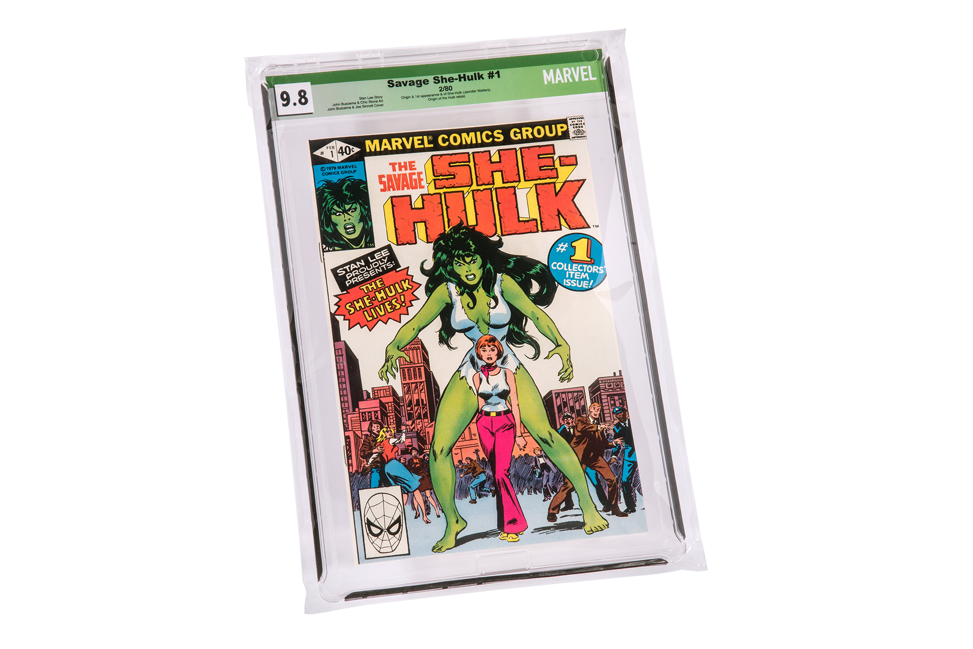 Mylar bag for Comic Skin Openable Slab, 2mil